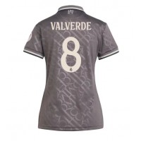 Real Madrid Federico Valverde #8 3rd trikot Frauen 2024-25 Kurzarm